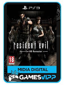 Resident Evil Hd remaster Ps3 Mídia digital