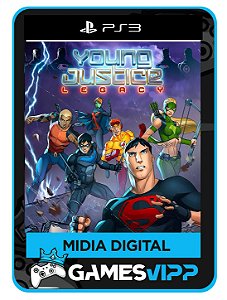 Young Justice: Legacy Liga da Justiça Jovem PS3 Mídia Digital