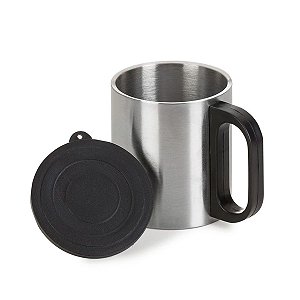 Caneca Aço Inox 180 ml Personalizada