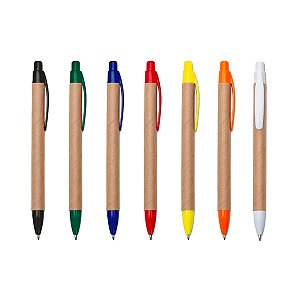 Caneta Ecológica Papelão Personalizada