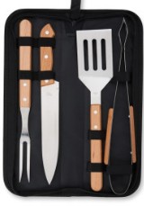 Kit Churrasco 4 Peças