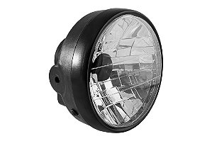 Farol Completo sem Lâmpada Titan KS / ES / Fan 125 (2000 ate 2004) Ao Preto