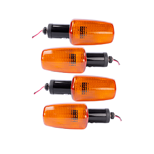 KIT 4 Pisca Seta Titan Fan 125  / 150 CB 250 Bros 160 XRE 160 /190 Ambar (Laranja)