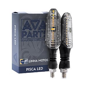 Pisca Led Seta Modelo CB 250F Twister p/ Honda Titan Fan 125 150 Universal