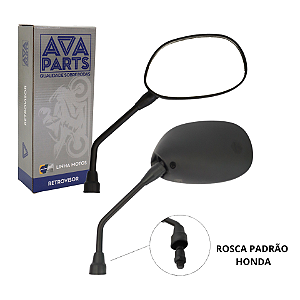 Espelho Retrovisor Honda Biz 125 Bros Modelo Original