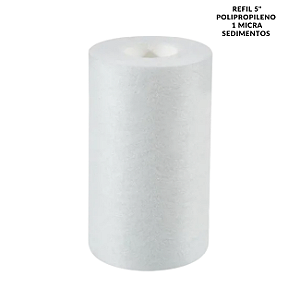 Refil 5" Polipropileno 1 Micra para Purificador