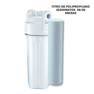 Filtro 10" Refil de Polipropileno 20-30 Micras