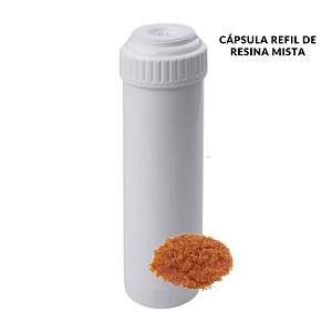 Cápsula Refil Resina Mista Deionizador