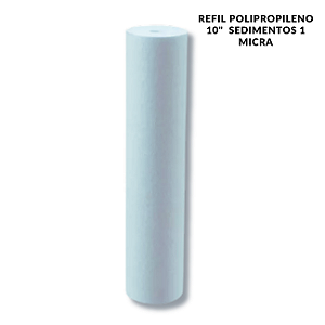 Refil Polipropileno 10" Sedimentos 1 Micra
