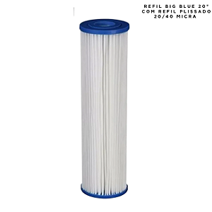 Refil Big Blue 20" Plissado 20-30 Micra