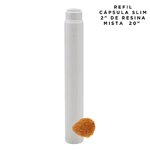 Refil Cápsula 20" Resina Mista Redução de Slinidade