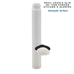 Refil Cápsula Slim 20" com Carvão Ativado