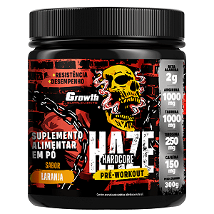 Pré-Treino Haze Hardcore 300g - Growth Supplements