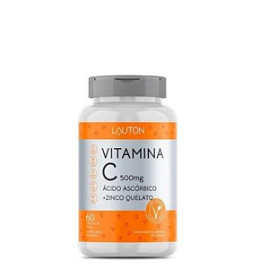 Vitamina c 500mg + zinco 7mg 60 caps