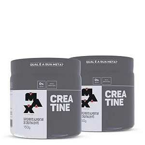 Kit Duas Creatinas 150g MonoHidratada - Max Titanium