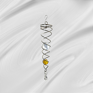Captador de Energia Espiral Amarelo