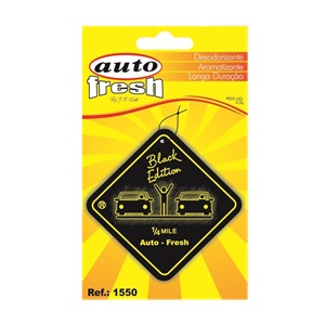 Aromatizante 1/4 black Auto Fresh 6,5gr Ref. 1550