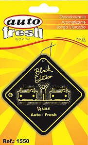 Aromatizante 1/4 black Auto Fresh 6,5gr Ref. 1550