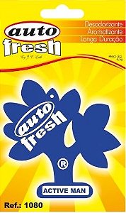Aromatizante árvore active man Auto Fresh 6,5gr Ref. 1080