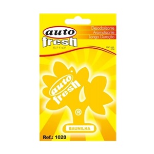 Aromatizante árvore baunilha Auto Fresh 6,5gr Ref. 1020