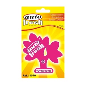 Aromatizante árvore tutti frutti Auto Fresh 6,5gr Ref. 1070