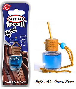 Aromatizante crystal carro novo Auto Fresh 9ml Ref. 3060