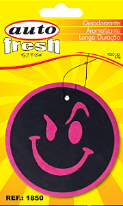 Aromatizante emoticon rose spice Auto Fresh 6,5gr Ref. 1850