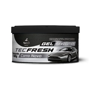 Aromatizante gel carro novo Tecbril 60gr