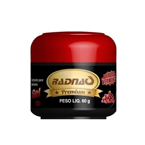 Aromatizante gel frutas vermelhas Radnaq 60gr