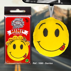 Aromatizante mini's sorriso Auto Fresh 10gr Ref. 1690