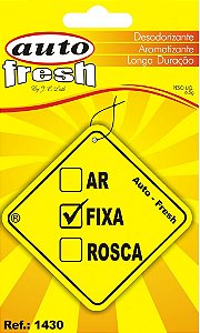Aromatizante placa fixa Auto Fresh 6,5gr Ref. 1430