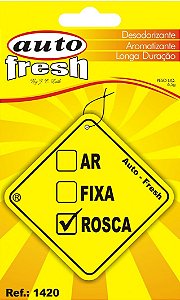 Aromatizante placa rosca Auto Fresh 6,5gr Ref. 1420