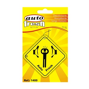 Aromatizante placa som Auto Fresh 6,5gr Ref. 1400