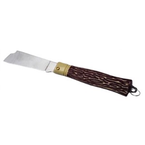 Canivete de aço c/ ponta larga 18cm Fertak Ref. 4308
