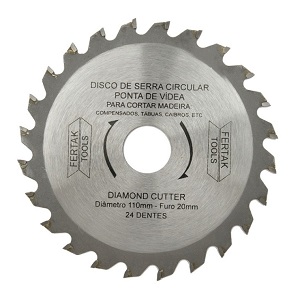 Disco de serra circular 110mm Fertak Ref. 2804