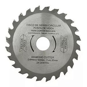 Disco de serra circular 180mm Fertak Ref. 2810
