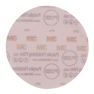 Disco lixa hookit finishing s/ furo 3M G1200