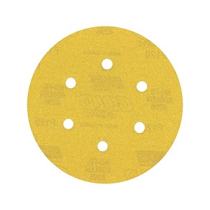 Disco lixa seco c/ 6 furos 152mm P400 Nikken