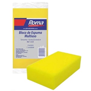 Esponja de espuma 13x22cm Roma Ref. 3226