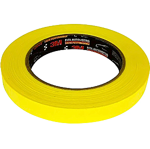 Fita crepe automotiva amarela 3M 18mmX40m