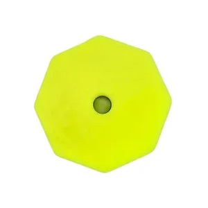Boina de espuma octagonal amarela Detailer 6"