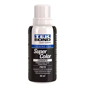 Corante líquido preto Tek Bond 50ml