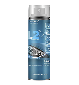Vitrificador de faróis spray L2 Alcance 65ml