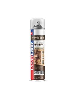 Verniz spray p/ madeira natural Chemicolor 400ml