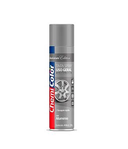 Tinta spray alumínio Chemicolor 400ml