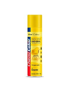 Tinta spray amarelo Chemicolor 400ml