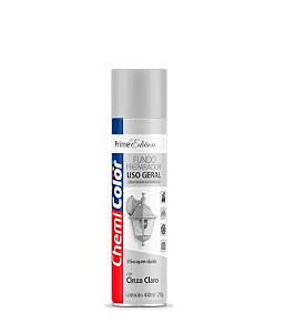 Tinta spray fundo cinza claro Chemicolor 400ml