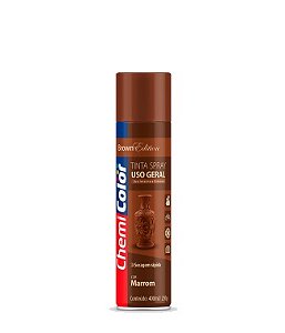 Tinta spray marrom Chemicolor 400ml