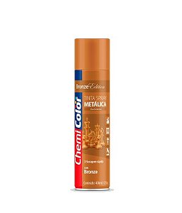 Tinta spray metálica bronze Chemicolor 400ml