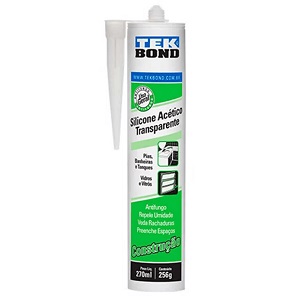 Silicone acético incolor Tek Bond 256gr